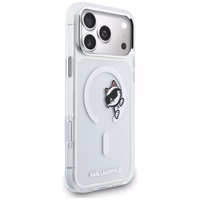 Karl Lagerfeld IML Peekaboo MagSafe Ümbris for iPhone 17 Pro Max - Clear