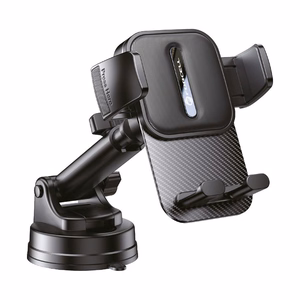 Автомобильный держатель телефона Forcell F-Grip Guardian лобовое стекло / приборная панель чёрный