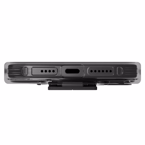 Uniq Heldro Mount ümbris with Stand iPhone 15 Pro 6.1" smoke/vapor smoke