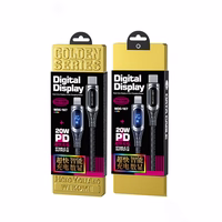 WEKOME WDC-167 Sakin Series - USB-C to Lightning Fast Charging PD 20W connection kaabel 1 m (Tarnish)