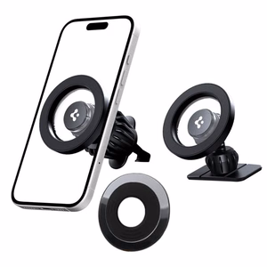 Spigen MFT13 MagSafe Car Hoidja jaoks Cockpit or Air Vent - must