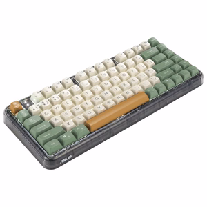 ASUS KD201 Jelly75 juhtmevaba/Bluetooth klaviatuur Milk White
