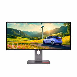 Lenovo ThinkVision P34WD-40 monitor 86,4 cm (34") 3440 x 1440 px Wide Quad HD LCD Must