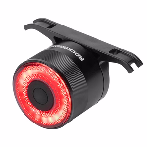 Rockbros Q3 tagumine jalgrattatuli Smart Stop System süsteemiga - must