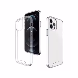 Hübriid Crystal juhul iPhone 16 Pro Max 6,9" läbipaistev suur auk