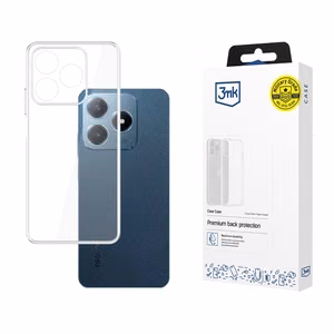 3mk Clear Ümbris jaoks Realme C63 - läbipaistev