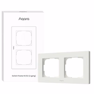 Aqara FE-X01D-W nutikas lülitiraam H2 (2 gang) valge