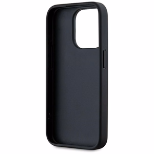 Karl Lagerfeld Saffiano Athleisure Stripes Cord iPhone 15 Pro Max Ümbris - Roosa