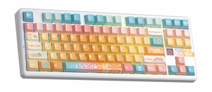 AULA Gasket F87 Pro V2 Orange Soda Kailh Meteorite Ice Cream RGB klaviatuur