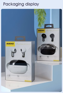 Dudao U8 TWS Juhtmevaba In-Ear Kõrvaklapid - valge