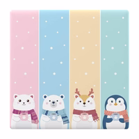 Decorative ümbris / cap jaoks the T5 SONOFF Cartoon 4C touch lüliti.