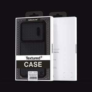 Чехол Nillkin Textured S для Samsung Galaxy S23+ бронированный с защитой камеры чёрный