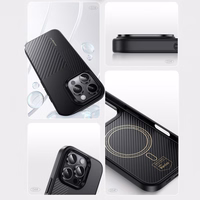 Benks Montage Magnetic Armor Pro Kevlar Ümbris Metal Frame 600D+1500D jaoks Iphone 16 must