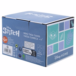 Disney Stitch Coconut 3D keraamiline kruus kinkekarbis, 325 ml