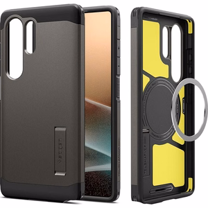 SPIGEN ümbris TOUGH ARMOR compatible with MagSafe jaoks SAMSUNG S25 Ultra gunmetal