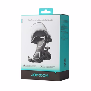 Joyroom JR-ZS528 jalgrattahoidja päikesevisiiri hoidjaga must