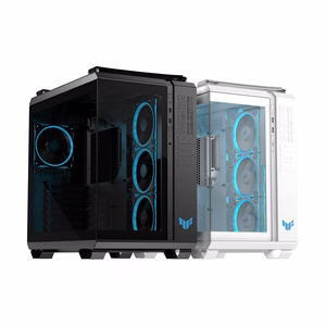 ASUS TUF Gaming GT502 Horizon arvutikorpus MidiTower läbipaistev paneel ATX must