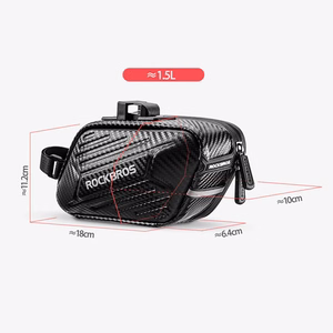 Rockbros B59 jalgratta sadulakott 1.5L - must