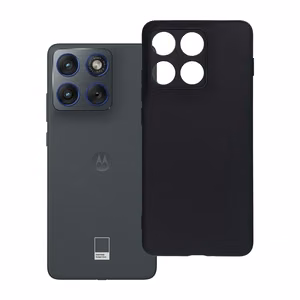 Матовый чехол для Motorola Edge 70 чёрный