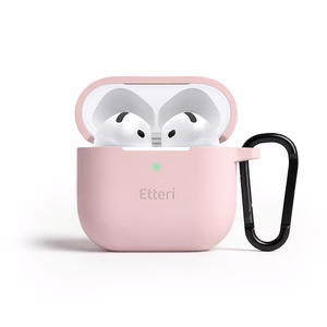 Etteri силиконовый чехол для AirPods 4 светло-розовый