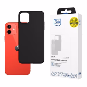 Apple iPhone 12 Mini - 3mk Matt ümbris must