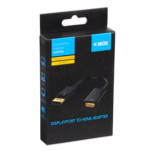 iBox IADP4K Display Port HDMI kaabli adapter