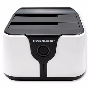 Qoltec 50309 HDD/SSD 2.5" 3.5" Dokkimisjaam SATA III USB 3.0 5Gb/s Kloonimine