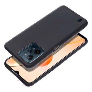 Чехол для Realme C31, матовый чёрный