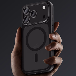 Чехол Benks Magnetic Mist с металлической рамкой (0068) для Iphone 17 Air, черный (кнопка управления камерой)