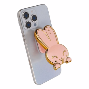 Phone stand RABBIT - stick-on - roosa
