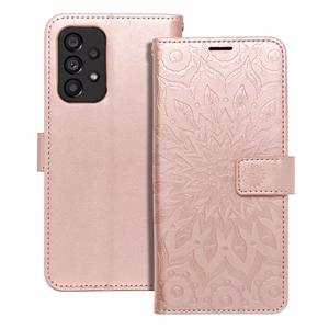 MEZZO Book ümbris jaoks SAMSUNG A53 5G mandala rose kuldne
