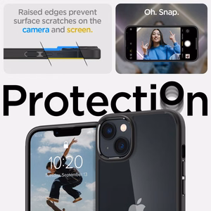 Spigen Ultra Hybrid iPhone 14 Plus ümbris - matt must