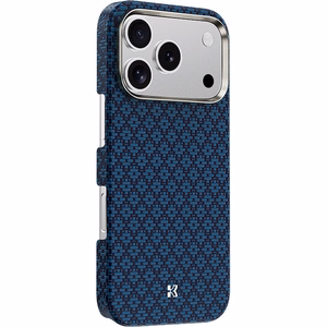 Sinine Benks Magnetic Armor Air Armor Grid 600D kevlari ja metallraamiga ümbris (C.K.FL.AP.BE.0072) mudelitele iPhone 18 Pro / iPhone 17 Pro