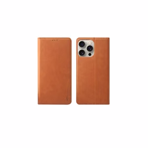 HDD Magnetic Rahakoti Ümbris Apple iPhone 12/12 Pro pruun