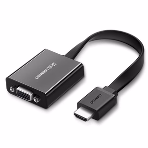 Ugreen adapter HDMI - VGA micro USB / heli 3.5 mm mini jack must (40248)