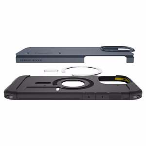 SPIGEN ümbris TOUGH ARMOR MAG compatible with MagSafe jaoks IPHONE 16 Pro Max metal slate