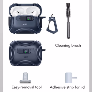 ESR Cyber ​​FlickLock MagSafe Ümbris jaoks AirPods Pro 3 - Navy sinine