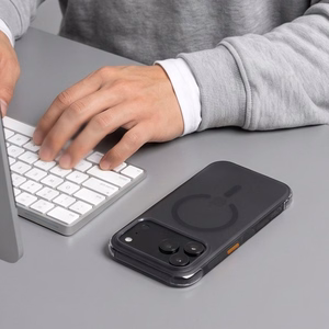 Tech-Protect MagAir MagSafe CC ümbris seadmele iPhone 18 Pro / 17 Pro – mattmust