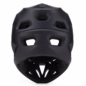 Wozinsky kogu nägu kattev jalgrattakiiver eemaldatava visiiriga, 60–62 cm, must