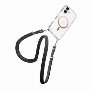 Spigen Ultra Hybrid Mag Чехол совместимый с MagSafe для iPhone 17 прозрачный золотой