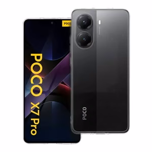 CLEAR Ümbris 2 mm jaoks XIAOMI POCO X7 PRO (camera protection) läbipaistev
