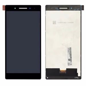 LCD ekraan Lenovo Tab 4 TB-7504F TV070HDM-TL9 puuteekraaniga (pruun pistik) must (renoveeritud) ORG