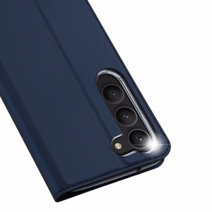 Чехол Dux Ducis Skin Pro для Samsung Galaxy S23 обложка с откидной крышкой бумажник карты подставка синий