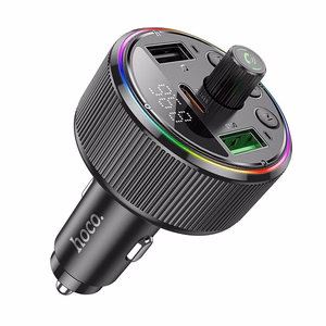 HOCO car transmitter FM bluetooth 2 x USB A + Type C PD QC3.0 30W E82 must