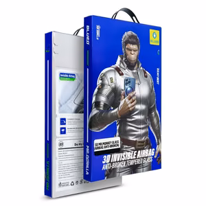 Karastatud klaas 5D Mr. Monkey Glass (Airbag Anti-Broken) Apple iPhone 16 must