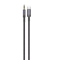 Devia cable audio Ipure EC620 USB-C - jack 3,5 mm 1,0 m must