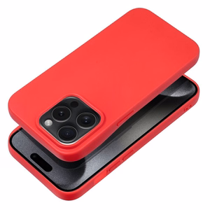 SOFT Ümbris jaoks IPHONE 15 Pro punane