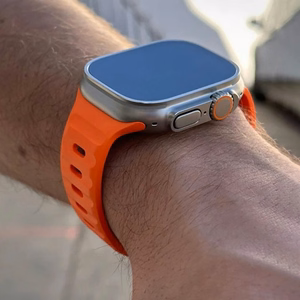 TECH-PROTECT ICONBAND LINE APPLE WATCH 4 / 5 / 6 / 7 / 8 / 9 / SE / ULTRA 1 / 2 (42 / 44 / 45 / 49 MM) ORANŽ