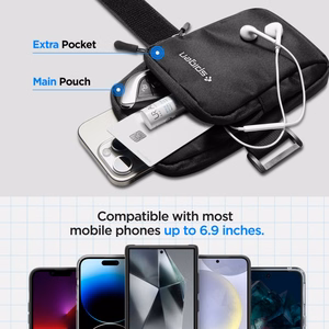 SPIGEN A702 DYNAMIC SHIELD KÄEPAELA MUST