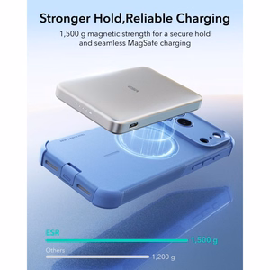 ESR Cyber Tough MagSafe ümbris mudelitele iPhone 18 Pro Max / 17 Pro Max, helesinine
